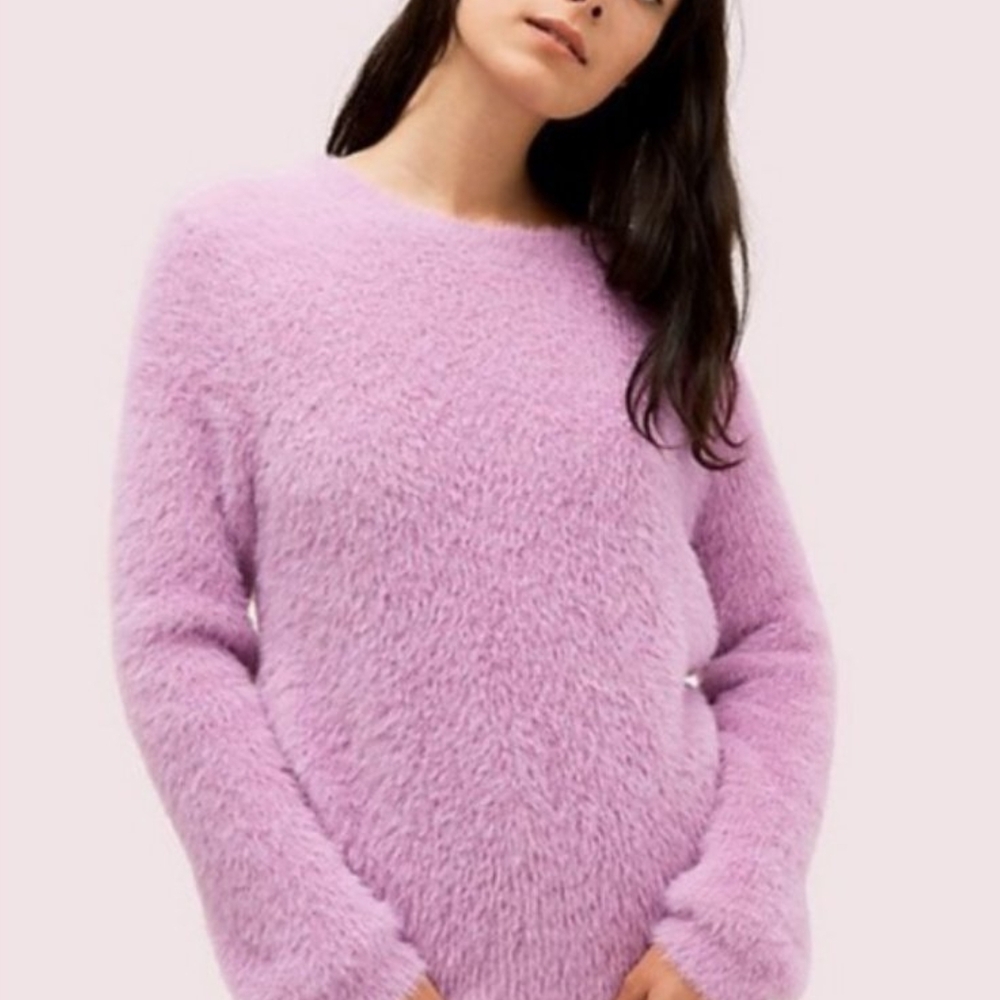 Kate Spade CrewNeck Purple Sweater